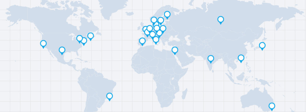SaferVPN Countries