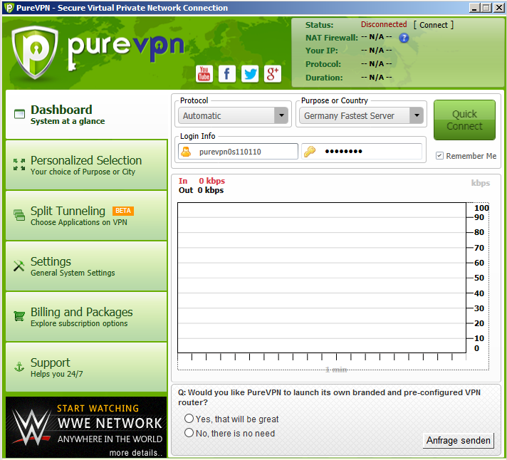PureVPN Client