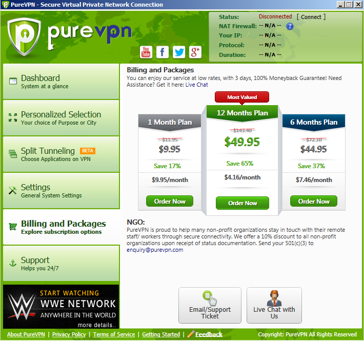 PureVPN Client