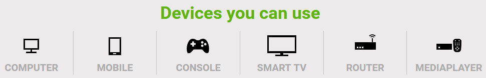 SaferVPN Devices
