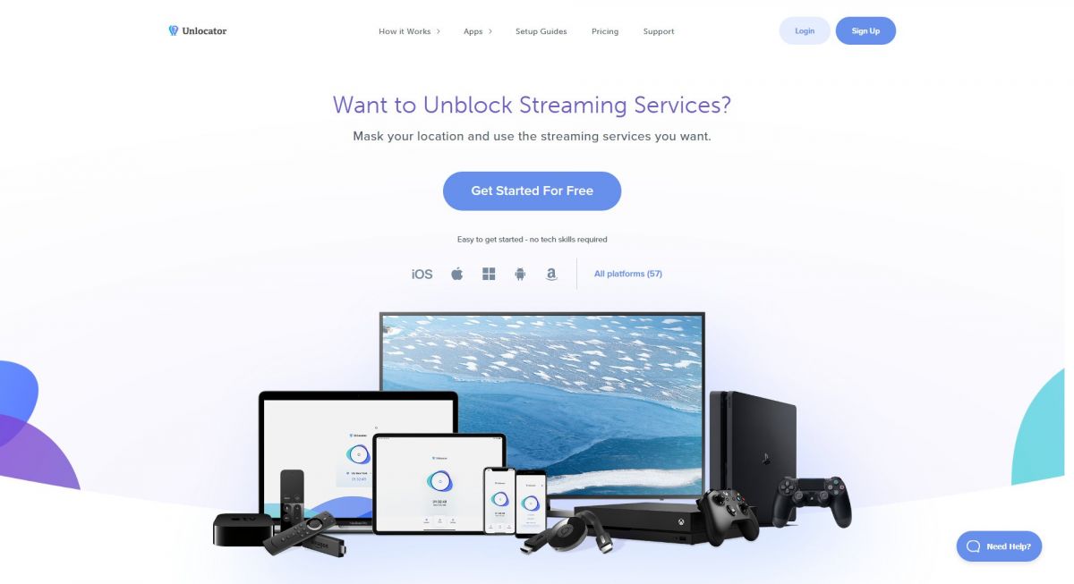 unlocator.com Screenshot